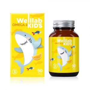 Омега-3 для детей WELLLAB KIDS OMEGA-3, 90 капсул